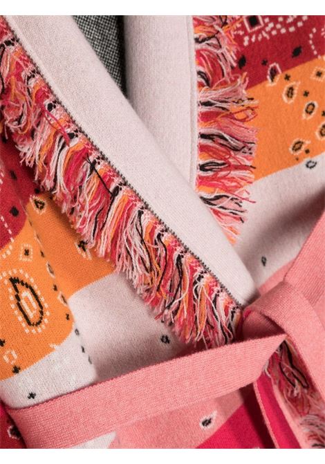 ALANUI KIDS Cardigan Bandana A Strisce Rosa e Multicolore - ALANUI KIDS Shopping Online