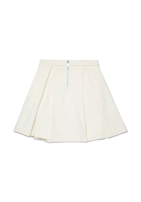 MAX&CO. KIDS Gonna Corta a Pieghe Bianca - MAX&CO. KIDS Outlet