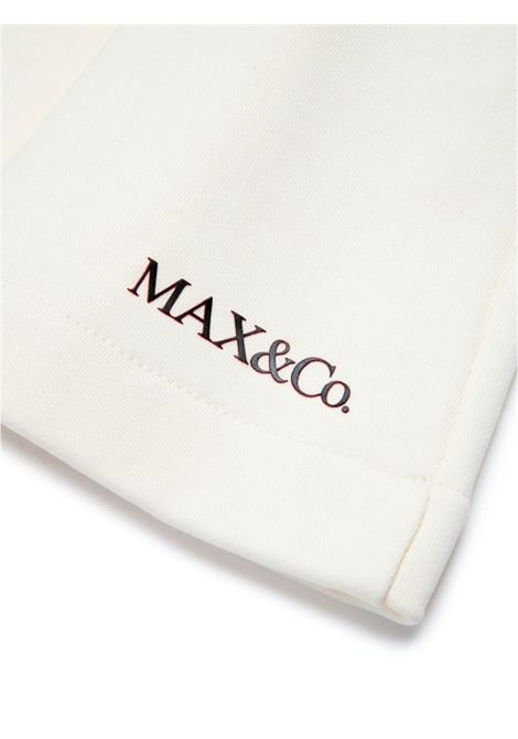 MAX&CO. KIDS Gonna Corta a Pieghe Bianca - MAX&CO. KIDS Outlet