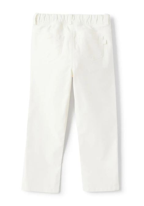IL GUFO Pantaloni In Velluto Liscio Bianco - IL GUFO 2025