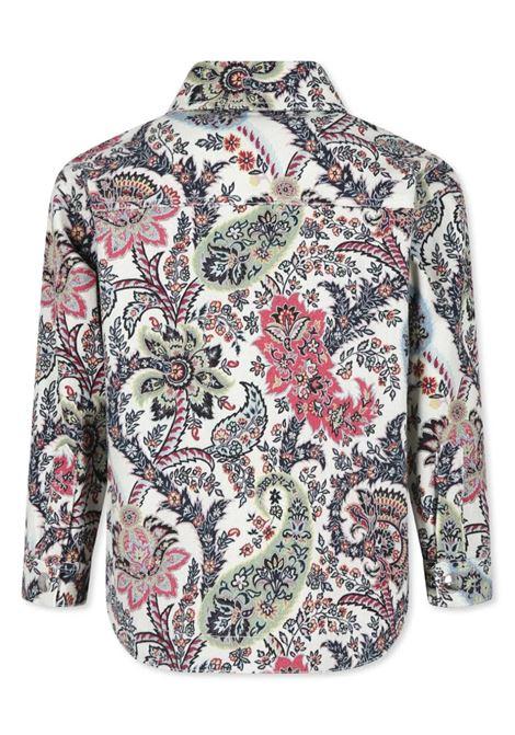 ETRO KIDS Giubbotto Outerwear Bianco Con Motivi Paisley - ETRO KIDS Promozione