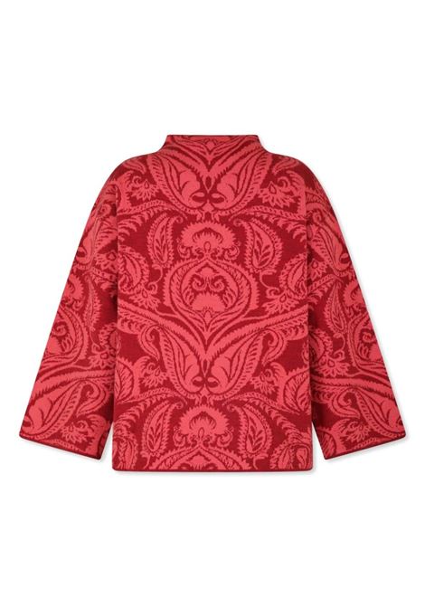 ETRO KIDS Poncho Paisley Rosso - ETRO KIDS Italia