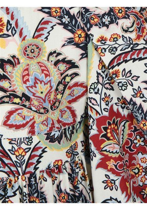 ETRO KIDS Abito Midi Con Stampa Paisley Floreale All-Over - ETRO KIDS Vendita