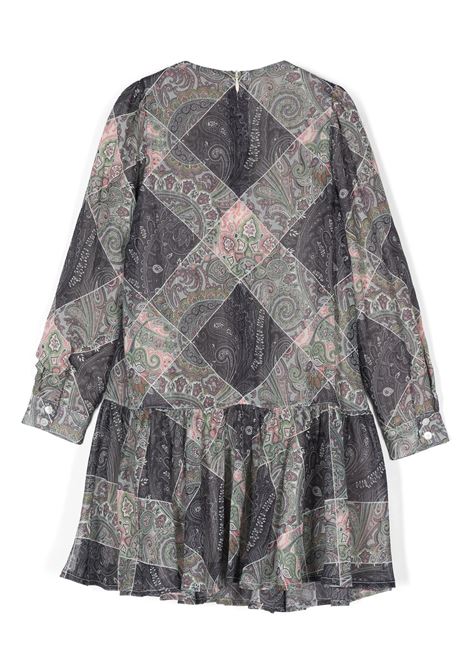 ETRO KIDS Abito Paisley Blu Navy - ETRO KIDS Promozione