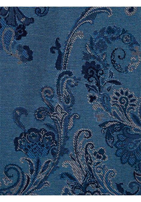 ETRO KIDS Giacca In Denim Blu Con Motivi Paisley All-Over - ETRO KIDS Spedizione Gratuita
