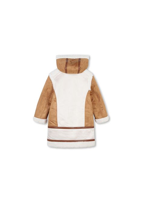CHLOÉ KIDS Cappotto Bicolore Con Effetto Shearling - CHLOÉ KIDS Negozi Online