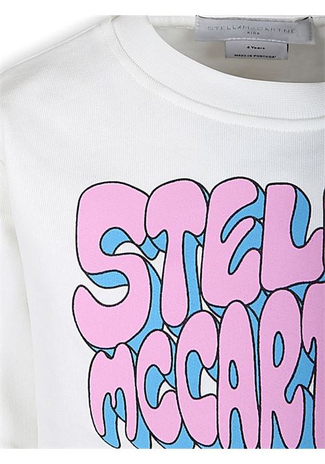 STELLA MCCARTNEY KIDS Felpa Grafica Stella Bianca - STELLA MCCARTNEY KIDS Convenienza