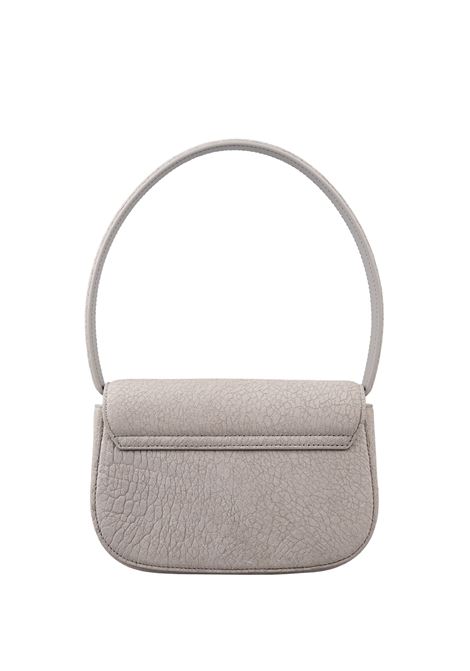DIESEL Borsa 1DR In Pelle Arida Grigia - DIESEL Presa