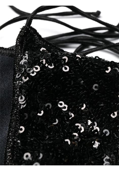 OSEREE Microkini Di Paillettes Nero - OSEREE Moda