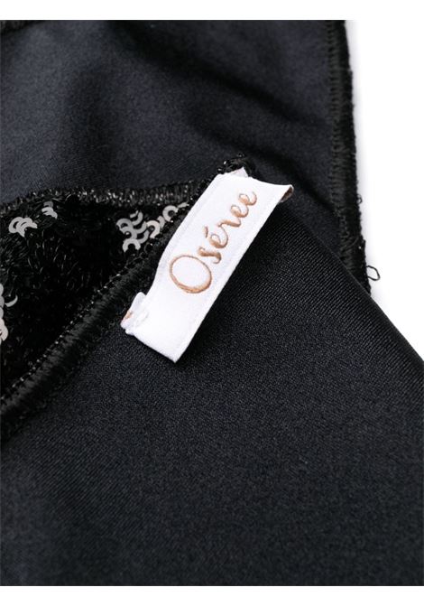 OSEREE Microkini Di Paillettes Nero - OSEREE Moda