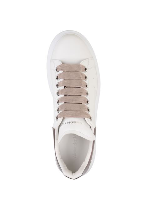 ALEXANDER MCQUEEN Sneakers Oversize In Bianco e Rosa Metallizzato - ALEXANDER MCQUEEN Spedizione gratuita