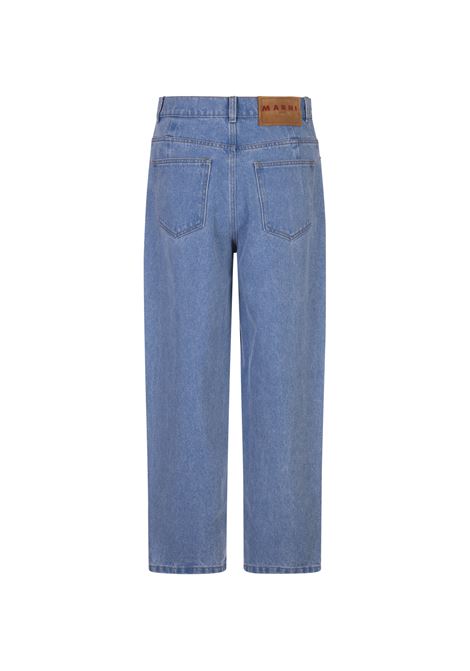 MARNI Jeans Carrot In Denim Biologioco Blu Cobalto - MARNI Negozio online di fabbrica