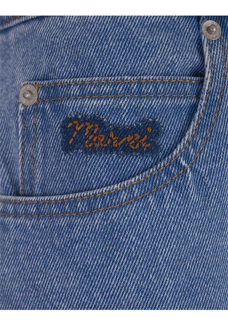 MARNI Jeans Carrot In Denim Biologioco Blu Cobalto - MARNI Negozio online di fabbrica