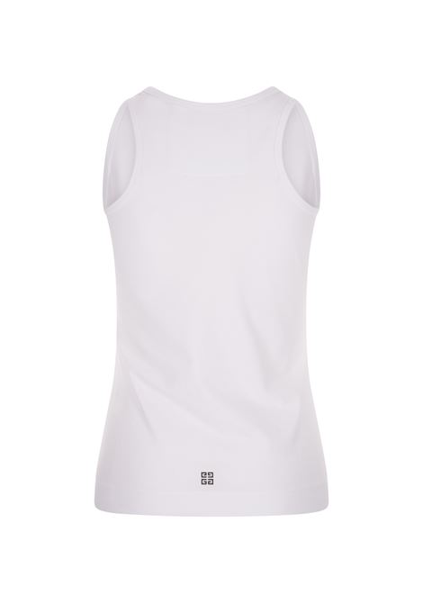 GIVENCHY Canotta Slim GIVENCHY Archetype In Cotone Bianco - GIVENCHY Fornitura limitata
