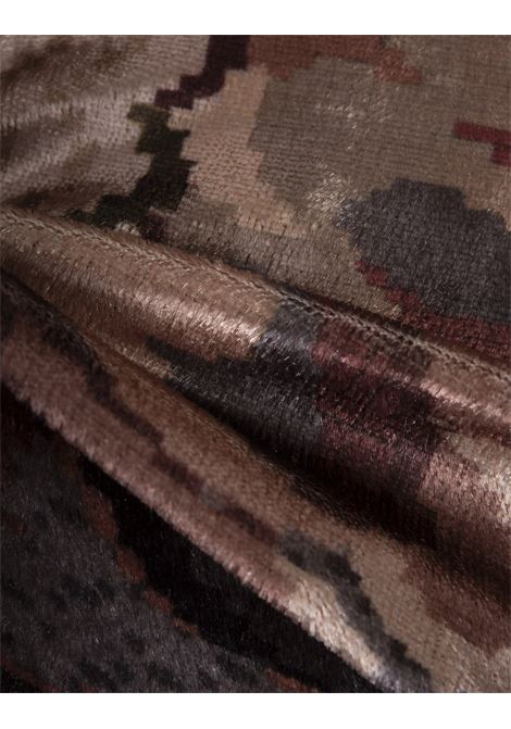 ETRO Top In Ciniglia Stampata Grigio - ETRO Offerta Pasqua