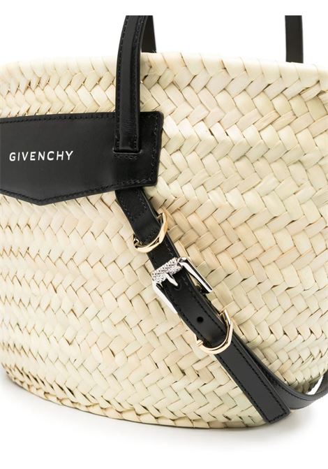 GIVENCHY Cesto Voyou Piccolo In Rafia Nero - GIVENCHY Offerta San Valentino