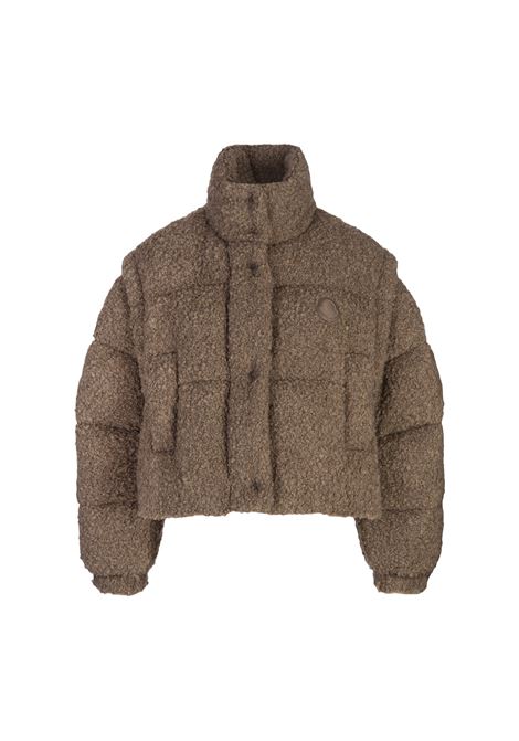 MONCLER Piumino 2 in 1 in Tweed Cytinelle Beige - MONCLER Offerte esclusive