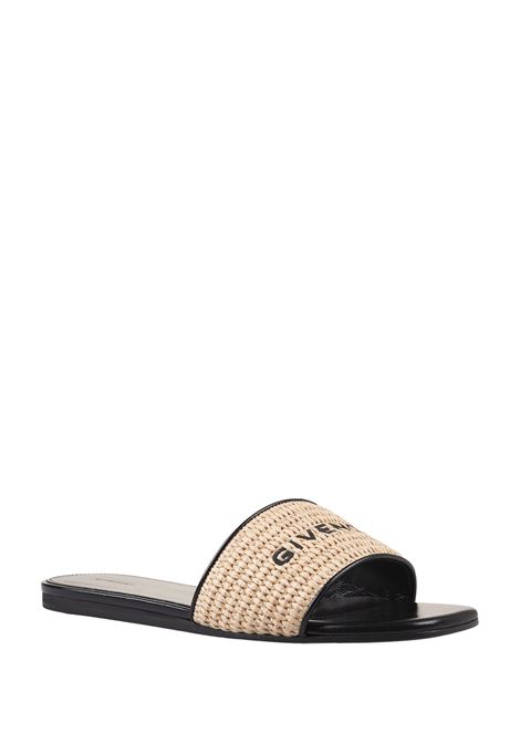 GIVENCHY Sandali Bassi 4G In Rafia Naturale - GIVENCHY Offerta settimanale