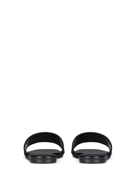 GIVENCHY Mule Piatte 4G In Tela Nera - GIVENCHY Ritorno libero