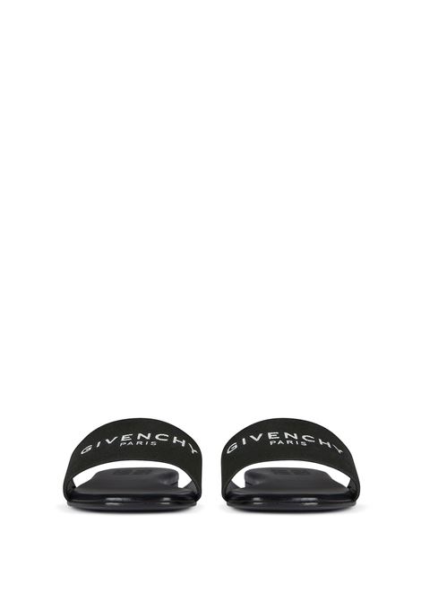 GIVENCHY Mule Piatte 4G In Tela Nera - GIVENCHY Ritorno libero