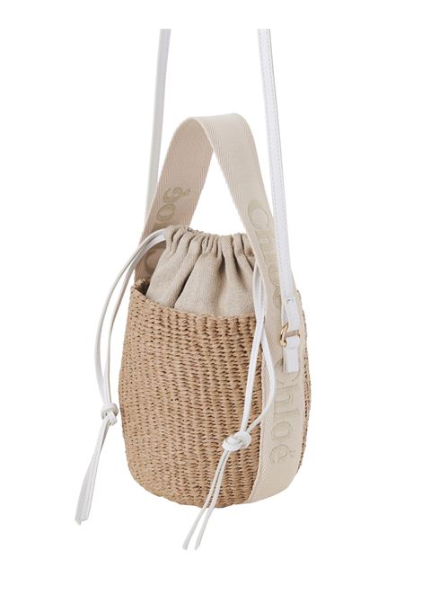 CHLOÉ Borsa Cesto Piccola Woody In Fibre Naturali - CHLOÉ Promozione temporanea