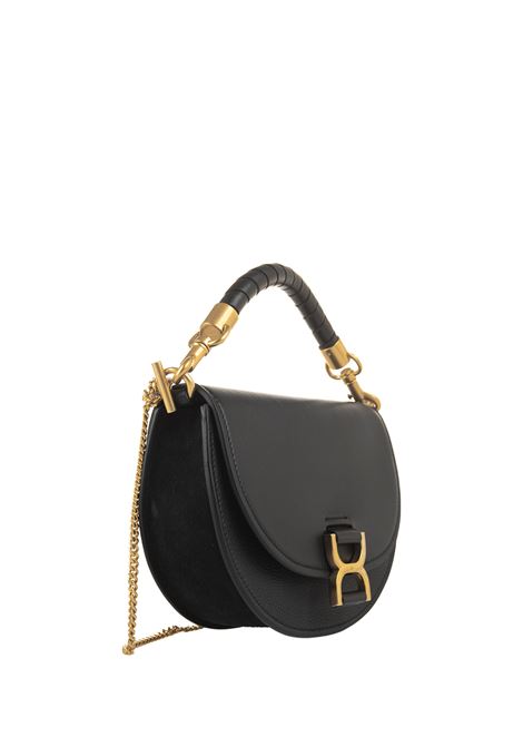 CHLOÉ Borsa Con Patta e Catena Marcie In Black - CHLOÉ Only for today