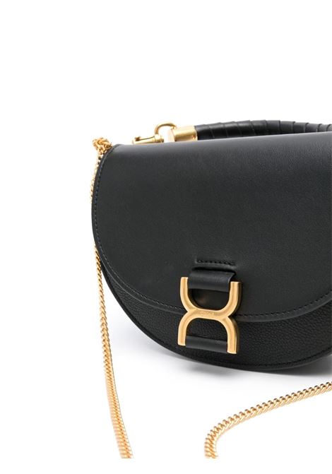CHLOÉ Borsa Con Patta e Catena Marcie Nera - CHLOÉ Sostegno trimestrale