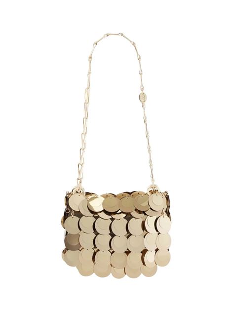 RABANNE Borsa Nano Sparkle Oro - RABANNE Duty-free