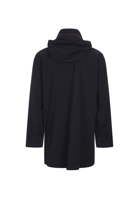 ASPESI Impermeabile In Nylon Stretch Blu Navy - ASPESI Sconti questo mese
