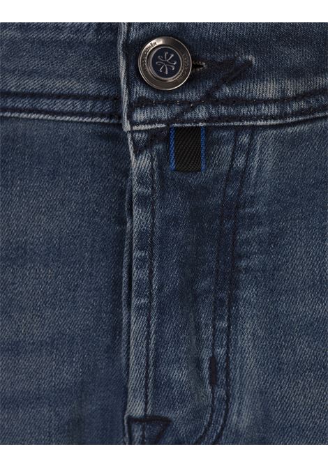 JACOB COHEN Jeans Nick Slim Fit In Denim Super Stretch Blu Scuro - JACOB COHEN In Linea