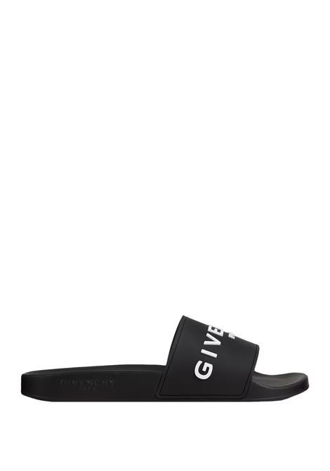 GIVENCHY Ciabatte GIVENCHY Paris In Gomma Nera - GIVENCHY Nuovo