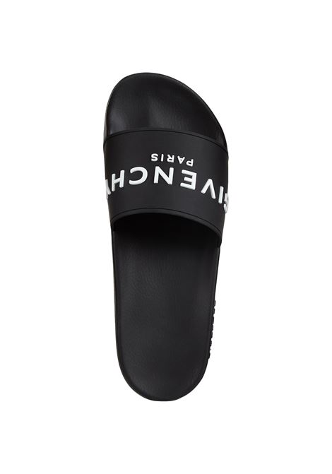 GIVENCHY Ciabatte GIVENCHY Paris In Gomma Nera - GIVENCHY Nuovo