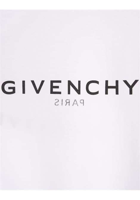 GIVENCHY T-Shirt Slim Fit GIVENCHY Reverse Bianca - GIVENCHY Qualità