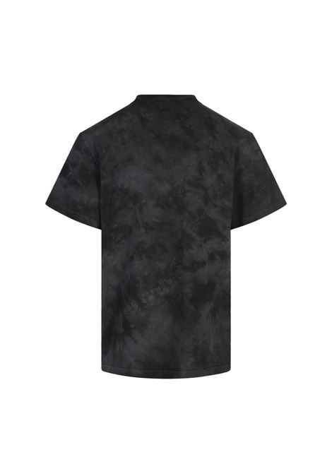 ALEXANDER MCQUEEN T-Shirt Washed in Nero - ALEXANDER MCQUEEN Vendita