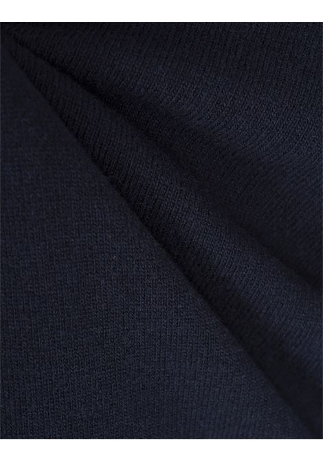 STONE ISLAND Pullover a Girocollo In Lana Blu Navy - STONE ISLAND Promozione