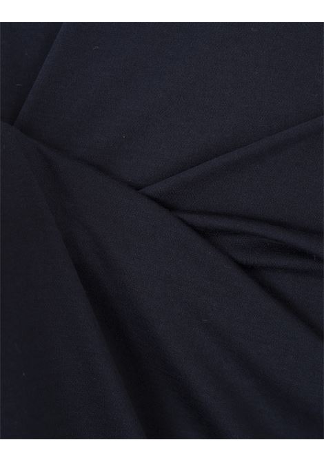 KITON Polo A Maniche Lunghe In Jersey Blu Navy - KITON Soddisfazione Garantita