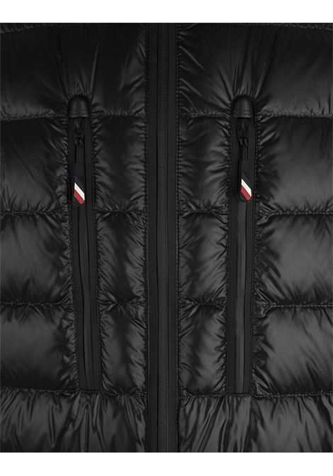 MONCLER GRENOBLE Cardigan Imbottito Nero Con Zip - MONCLER GRENOBLE Promozione Limitata