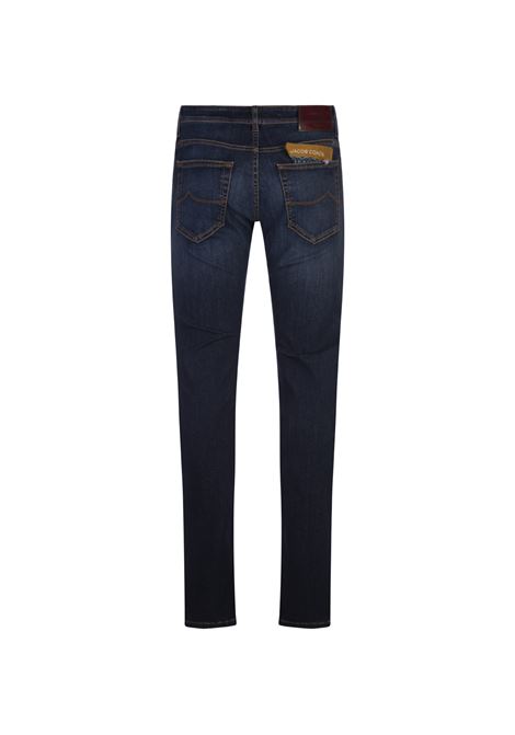 JACOB COHEN Jeans Nick Slim Fit In Denim Blu Scuro - JACOB COHEN Shopping Online