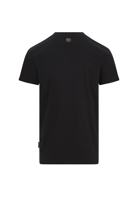 PHILIPP PLEIN T-Shirt Round Neck SS Skull Nera - PHILIPP PLEIN Saldi