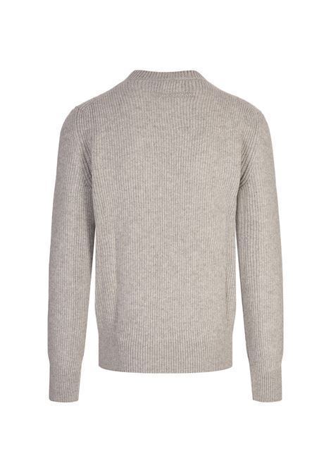ZEGNA Maglione a Girocollo in Oasi Cashmere Grigio Chiaro - ZEGNA Hotsell