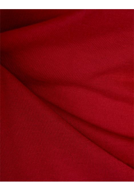 FEDELI Pullover Argentina In Seta e Cashmere Rosso - FEDELI Vendita Calda