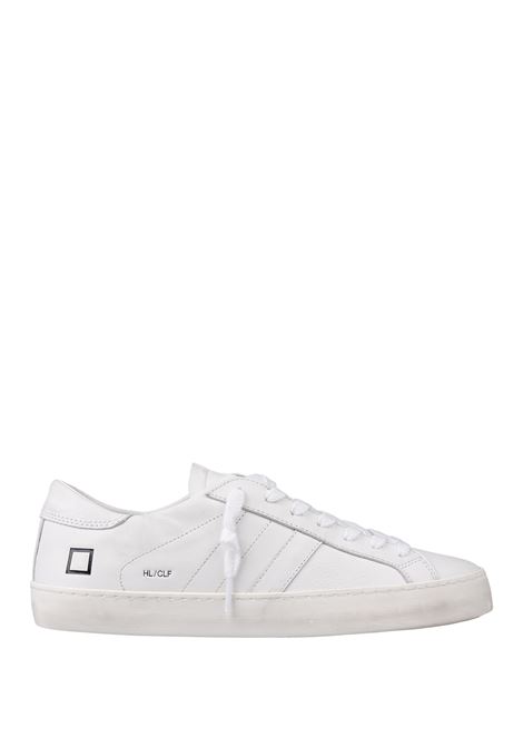 D.A.T.E. Sneakers Hill Low In Pelle Bianca - D.A.T.E I Più Venduti