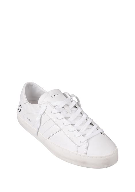 D.A.T.E. Sneakers Hill Low In Pelle Bianca - D.A.T.E I Più Venduti