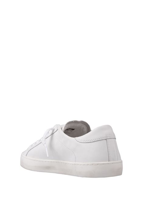 D.A.T.E. Sneakers Hill Low In Pelle Bianca - D.A.T.E I Più Venduti