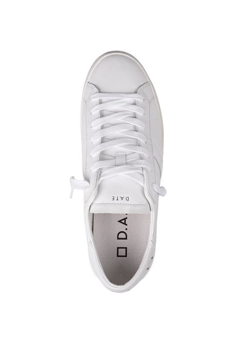 D.A.T.E. Sneakers Hill Low In Pelle Bianca - D.A.T.E I Più Venduti