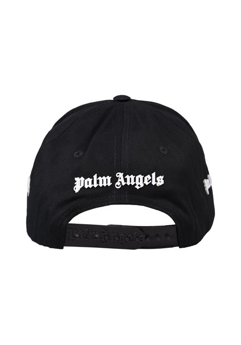 PALM ANGELS Cappello Da Baseball Nero Con Logo - PALM ANGELS Grande vendita