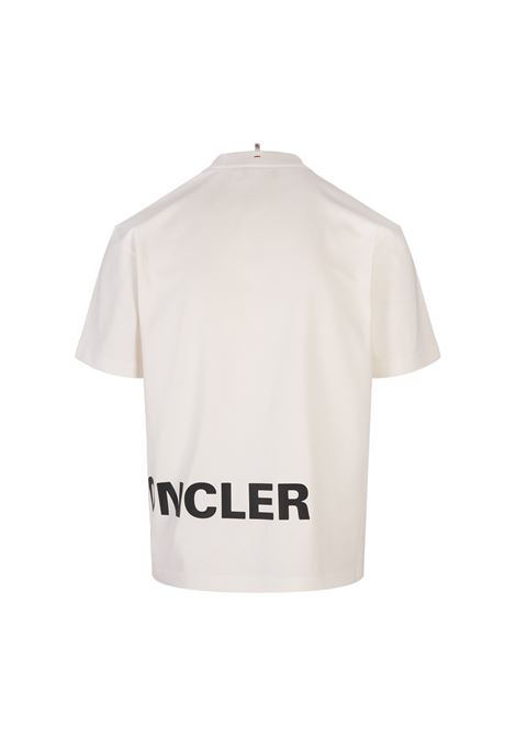 MONCLER GRENOBLE T-Shirt Bianca Con Logo Moncler Grenoble - MONCLER GRENOBLE Nuovi prodotti