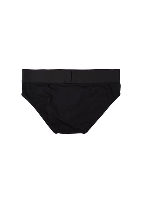PALM ANGELS Set 2 Slip Neri Con Banda Logo - PALM ANGELS Bestseller