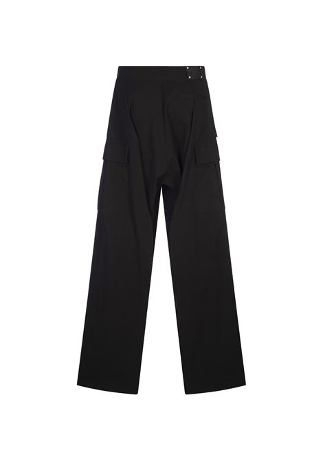 ALEXANDER MCQUEEN Pantaloni Cargo Con Piega in Nero - ALEXANDER MCQUEEN Offerte giornaliere
