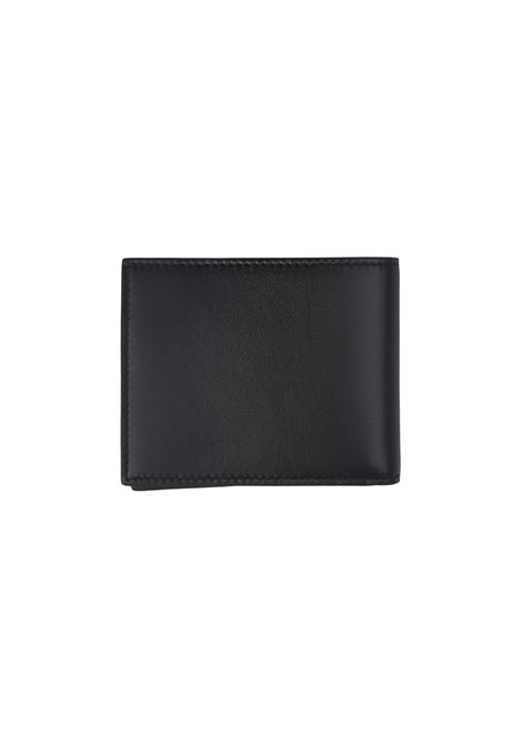 ALEXANDER MCQUEEN Portafoglio Bi-Fold Nero Con Logo - ALEXANDER MCQUEEN Offerte speciali